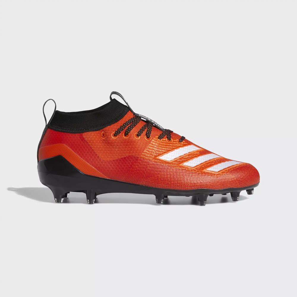 Adidas Adizero 8.0 Tacos de Futbol Naranjas Para Hombre (MX-90904)